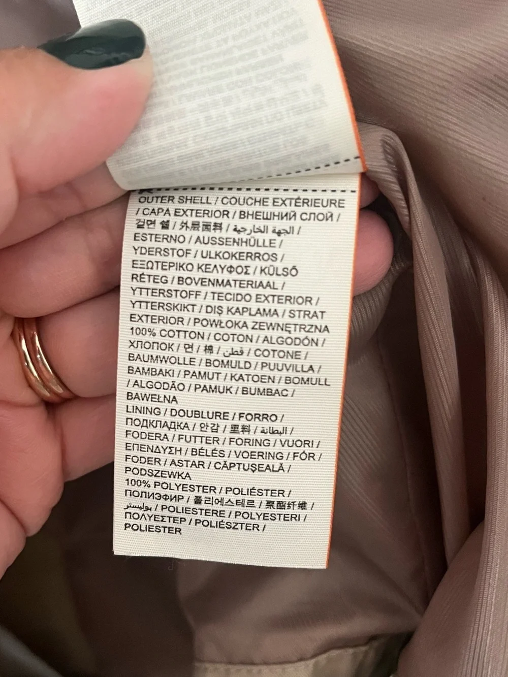 Superdry Double-Breasted Trench Coat in Beige/khaki